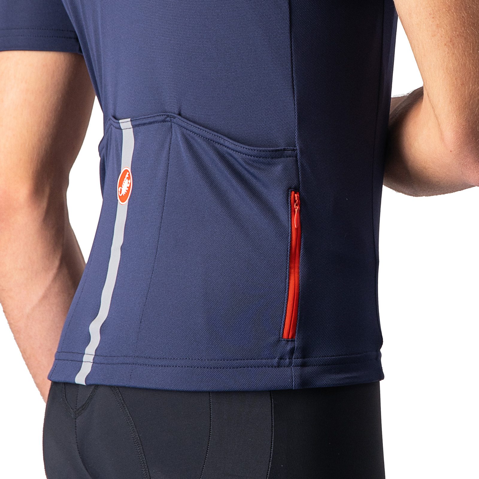Castelli Classifica Radtrikot Herren belgian blue