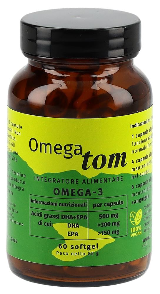 OMEGATOM Weichkaps Glasfl 60 Stk<br>60 Stück, Glasflasche, WEICHKAPS