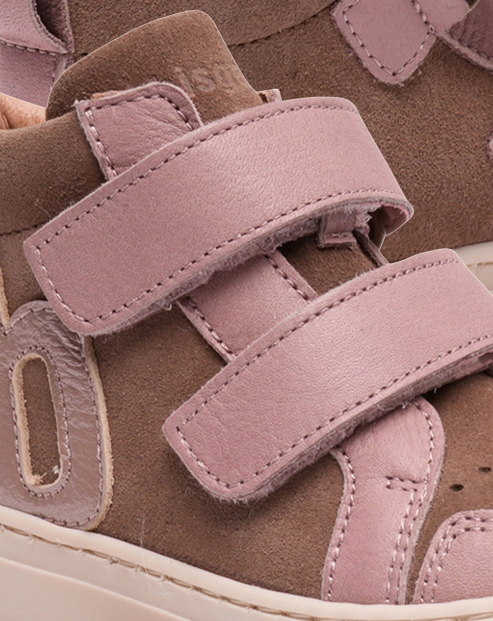 Klettschuhe JAXON halbhoch in nude