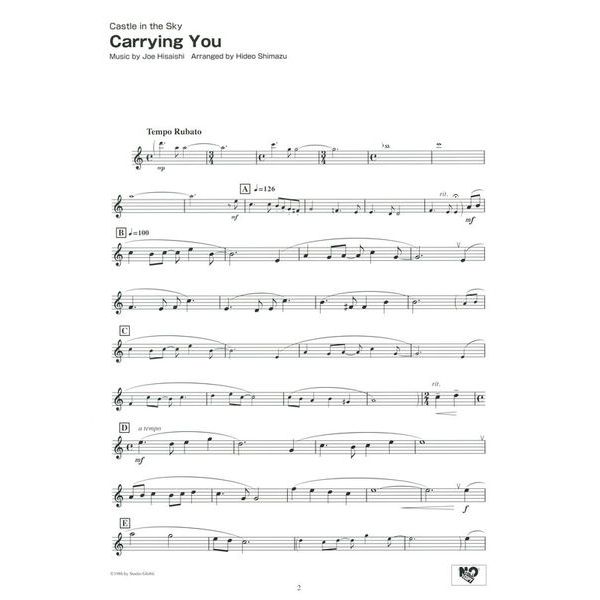 Yamaha Music Entertainment Studio Ghibli Songs Trumpet 1