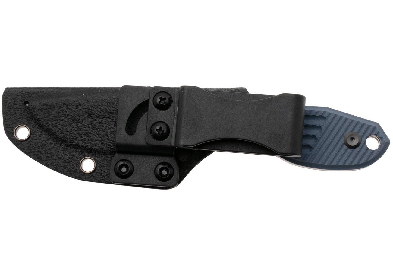 Tenable Knives Tiny Dancer G014A3 Gray Coated D2, Light Gray G10, vaststaand mes, JB Stout design