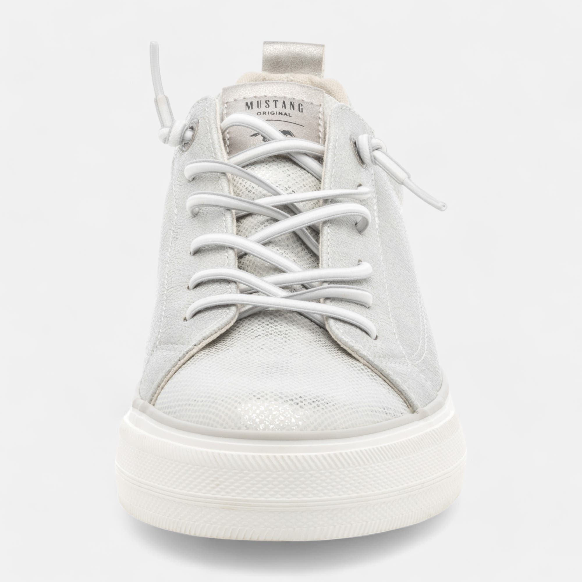 Baskets basses Femme argent
