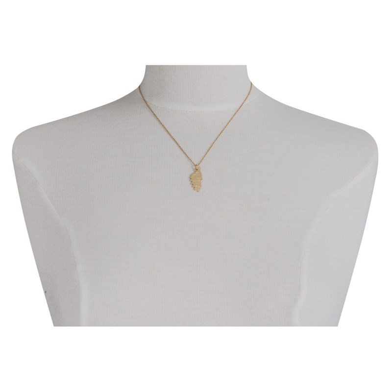 Pendentif Plaqué Or Carte Corse
