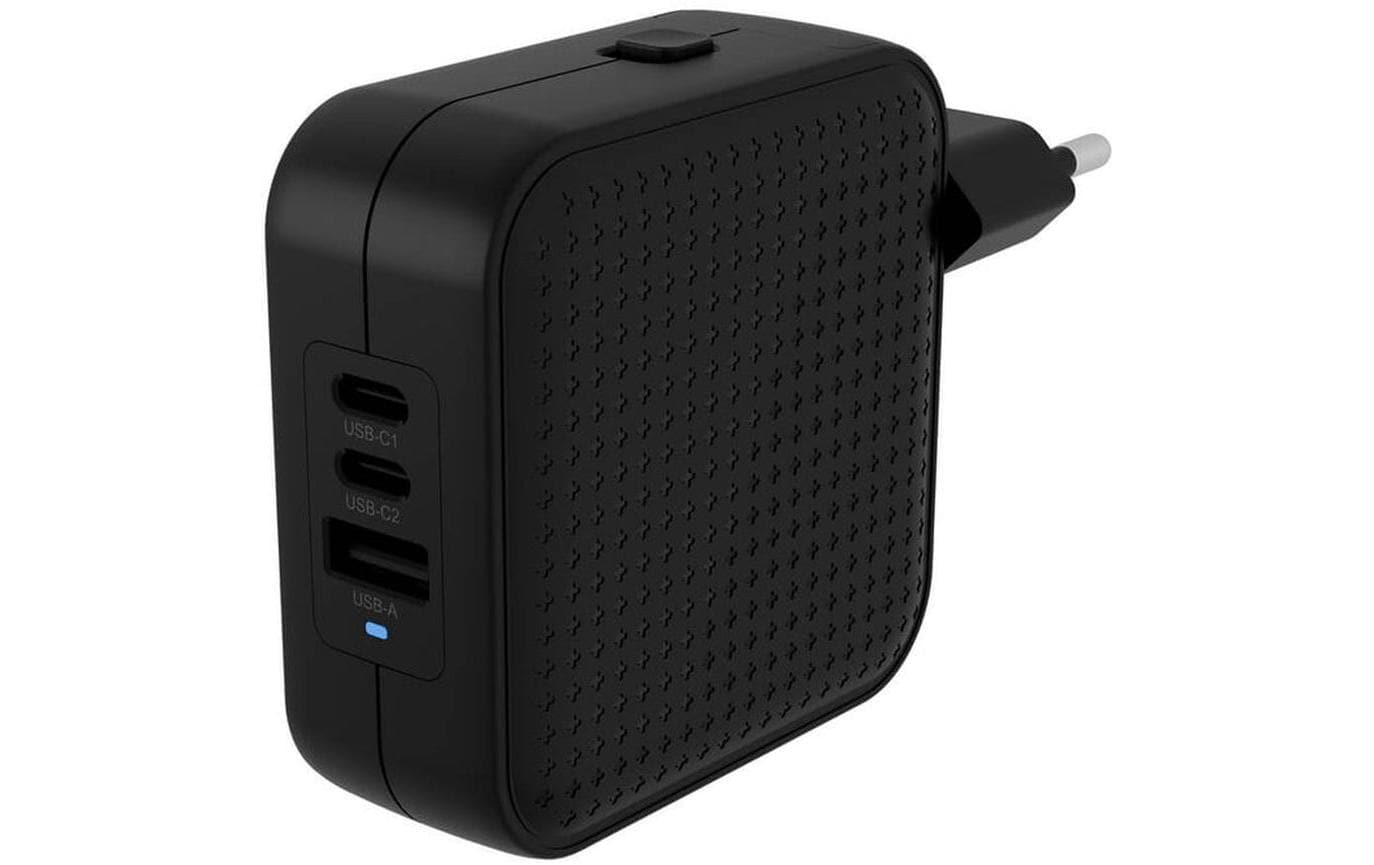 USB-Wandladegerät HyperJuice USB-C GaN 70 W SchwarzUSB-C GaN Reise-Ladegerät