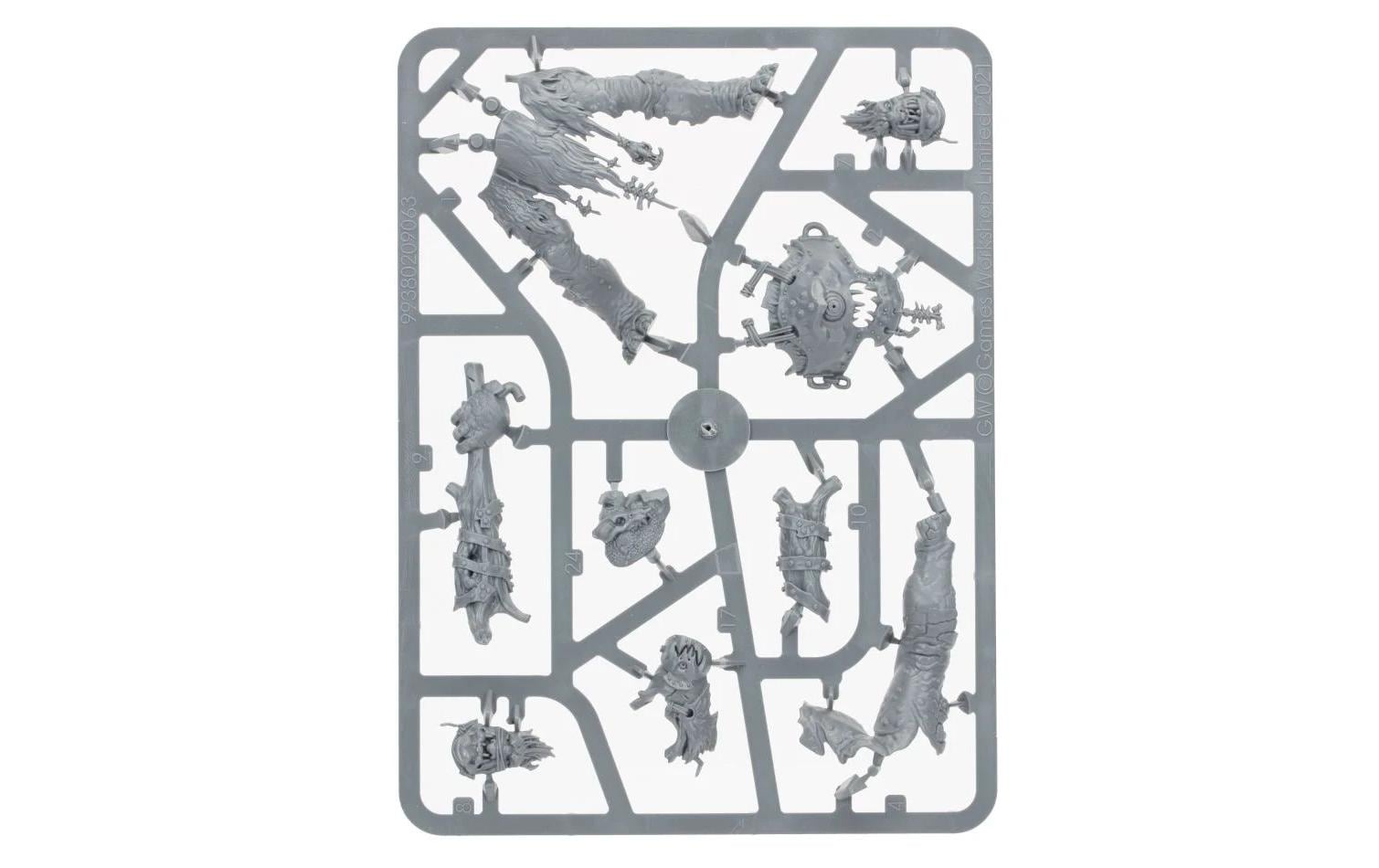 Figur Warhammer Age of Sigmar Orruk Warclans BrechabossWarhammer Age of Sigmar Orruk Warclans Breaka-Boss Bausatz