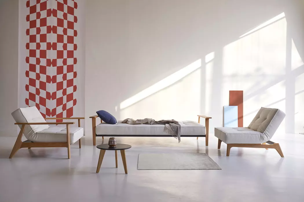 Schlafsofa Splitback Frej Eiche