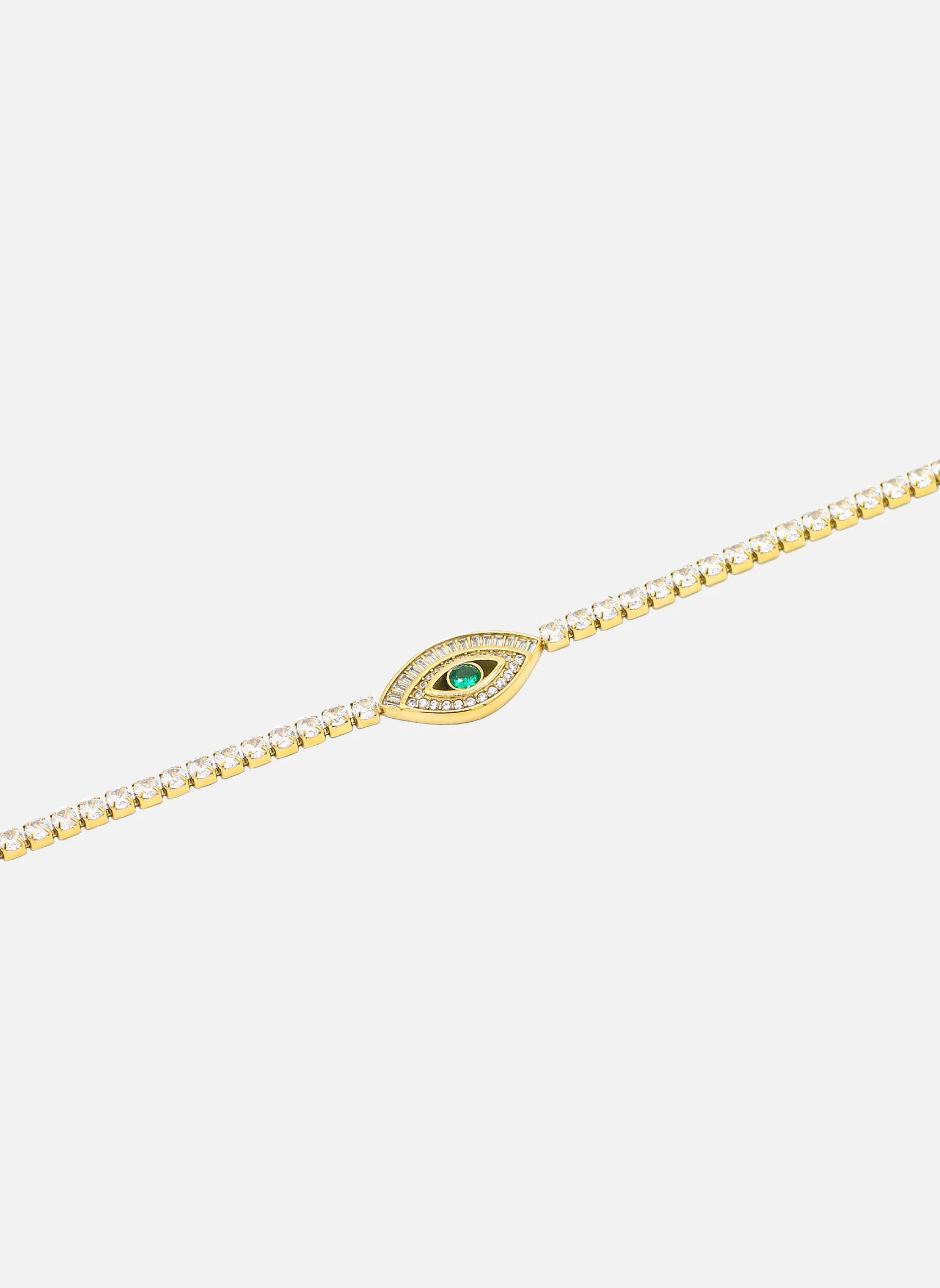 SIMBEL - Bracelet chaîne simbel | Vert
