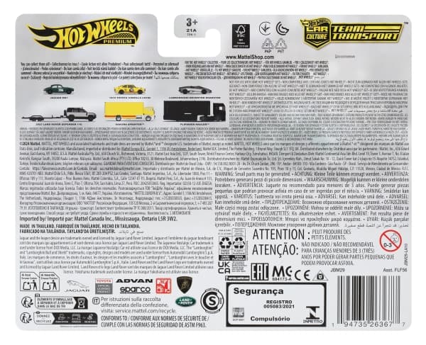 Mattel Hot Wheels Premium 2 kjøretøysett JBM29