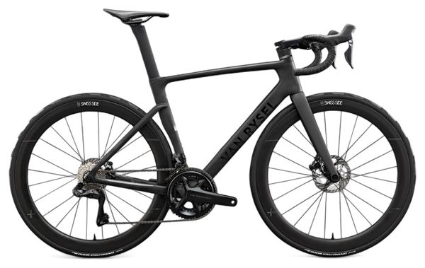 Vélo de Route Van Rysel RCR Pro Shimano Ultegra Di2 12V 700 mm Noir Carbon Raw 2025