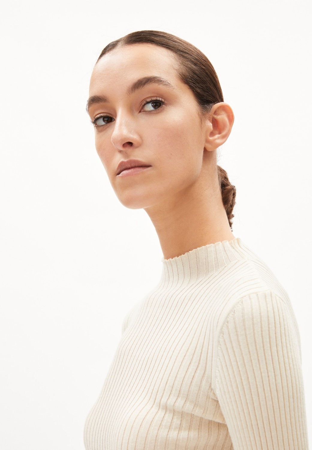 Armedangels Strickpullover Armedangels Alaania Oatmilk - Armedangels | RRREVOLVE