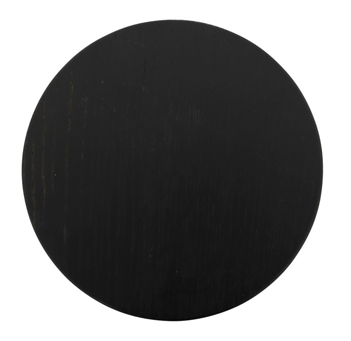 Træknop Ø155 mm sort