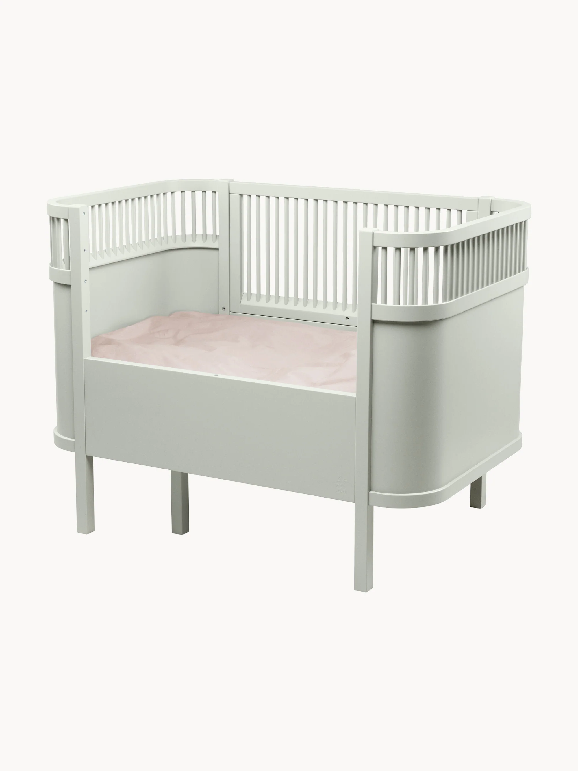 Uitschuifbaar babybedje Baby & Jr. van beukenhout, 70 x 110/150 cm
