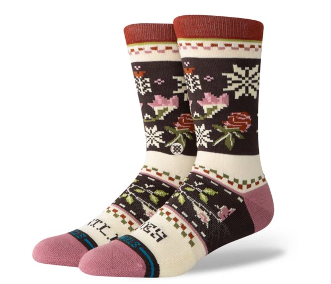 Stance Mistling Toes Dusty Rose M
