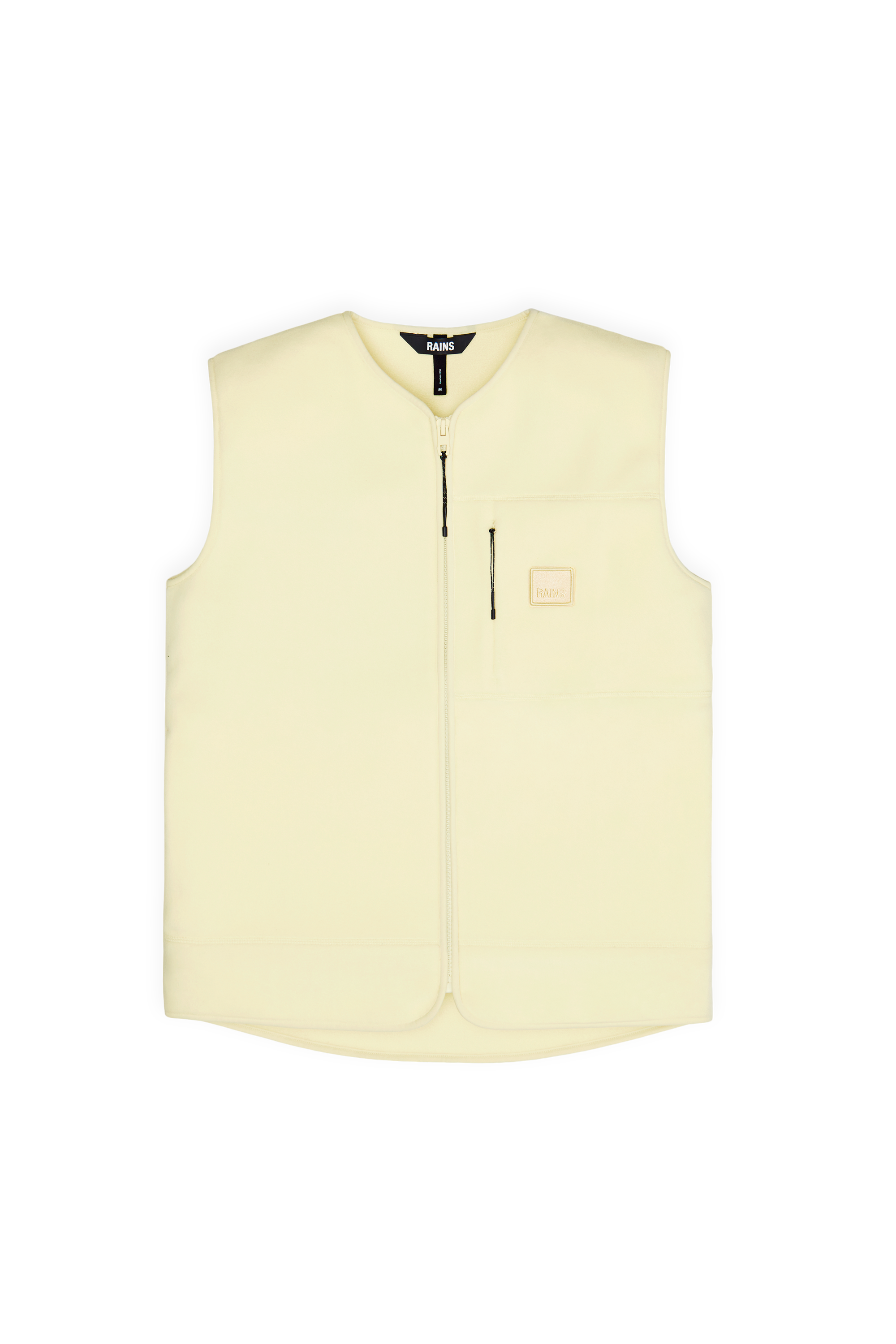 RAINS Veste sans manches Fleece Jaune