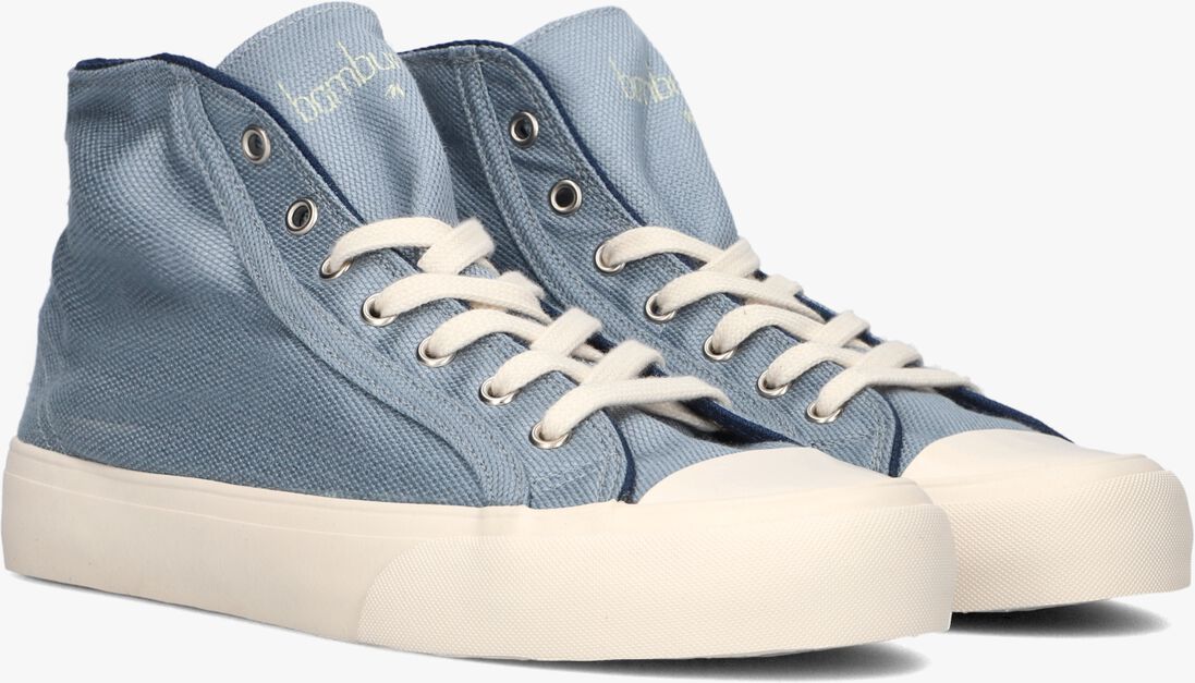 BAMBURISTA blauwe bamburista hoge sneaker grasshopper kawasema high