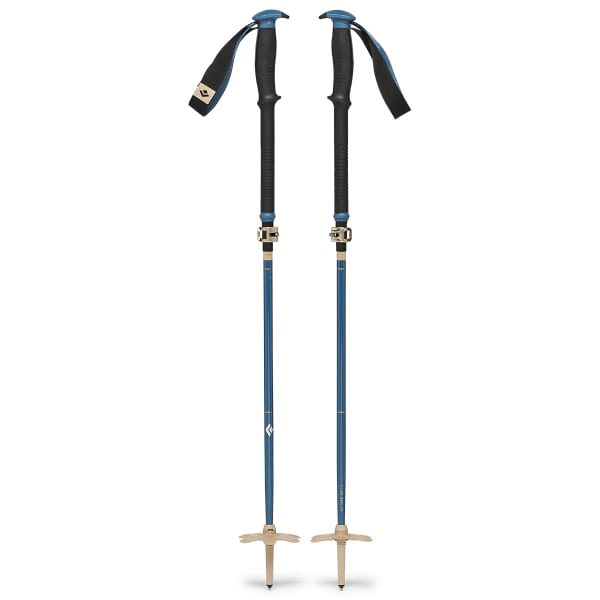 Bâton ski de randonnée BLACK DIAMOND TRAVERSE COMPACTOR SKI POLE CREEK BLUE