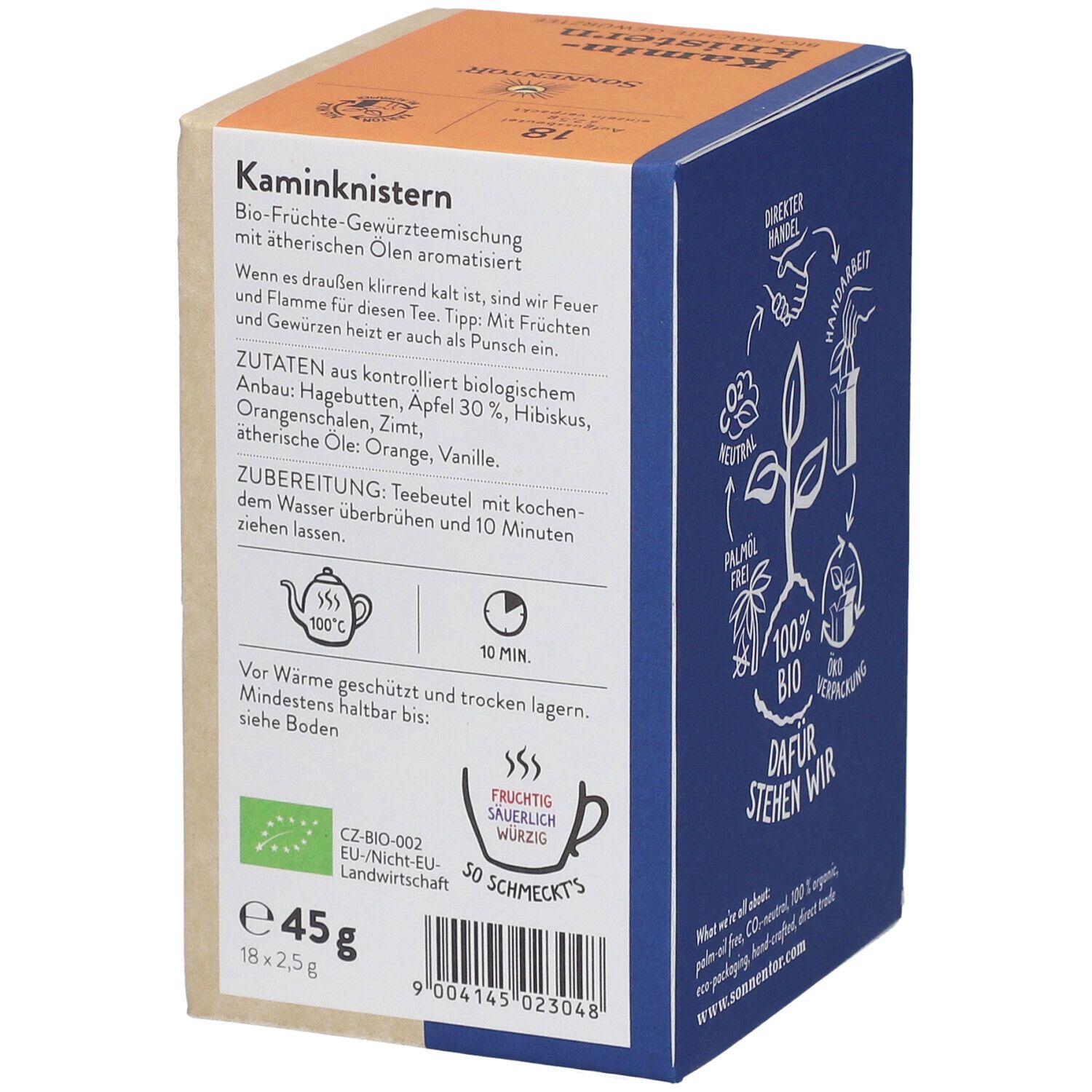 SonnentoR® Kaminknistern Früchtetee bio