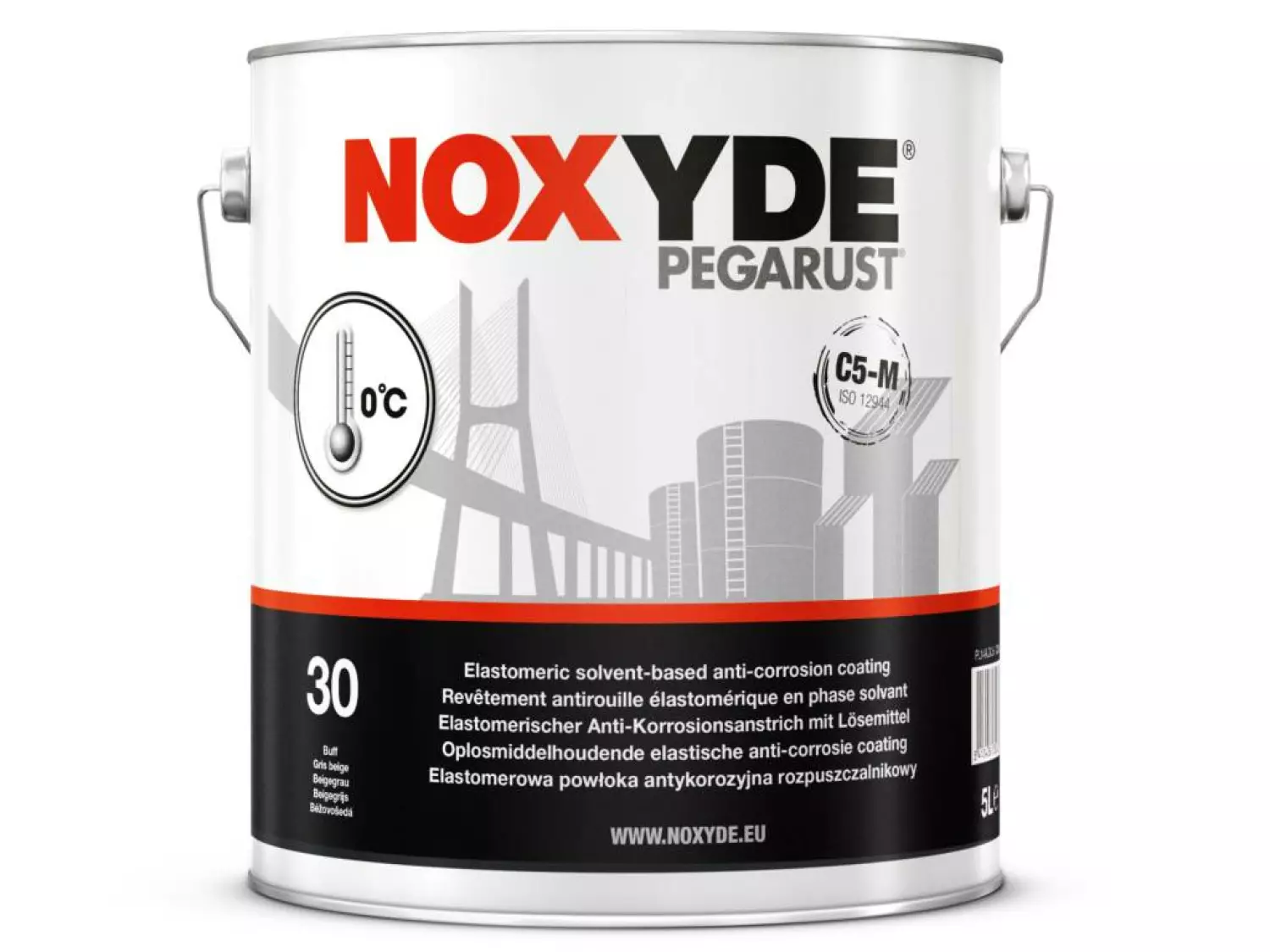 Rust-Oleum Pegarust - grijsgroen - 5L