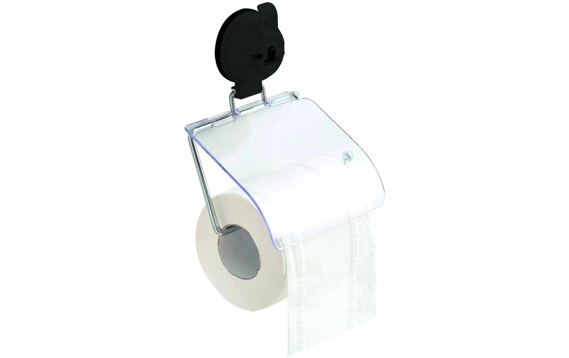 Toilettenpapierhalter mit SaugnapfToilettenpapierhalter