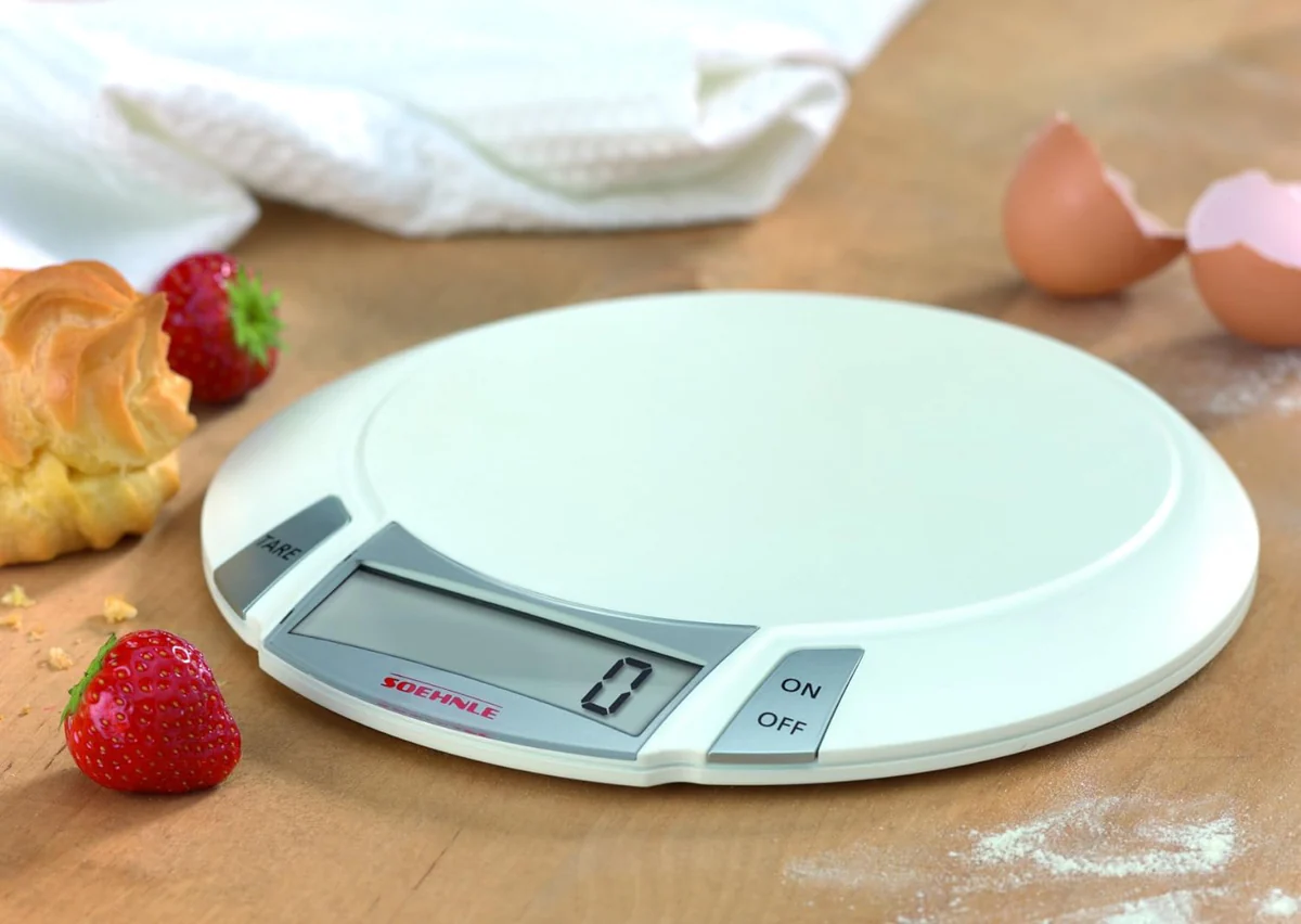 Balance de cuisine électronique jusqu'à 5 kg blanc Soehnle