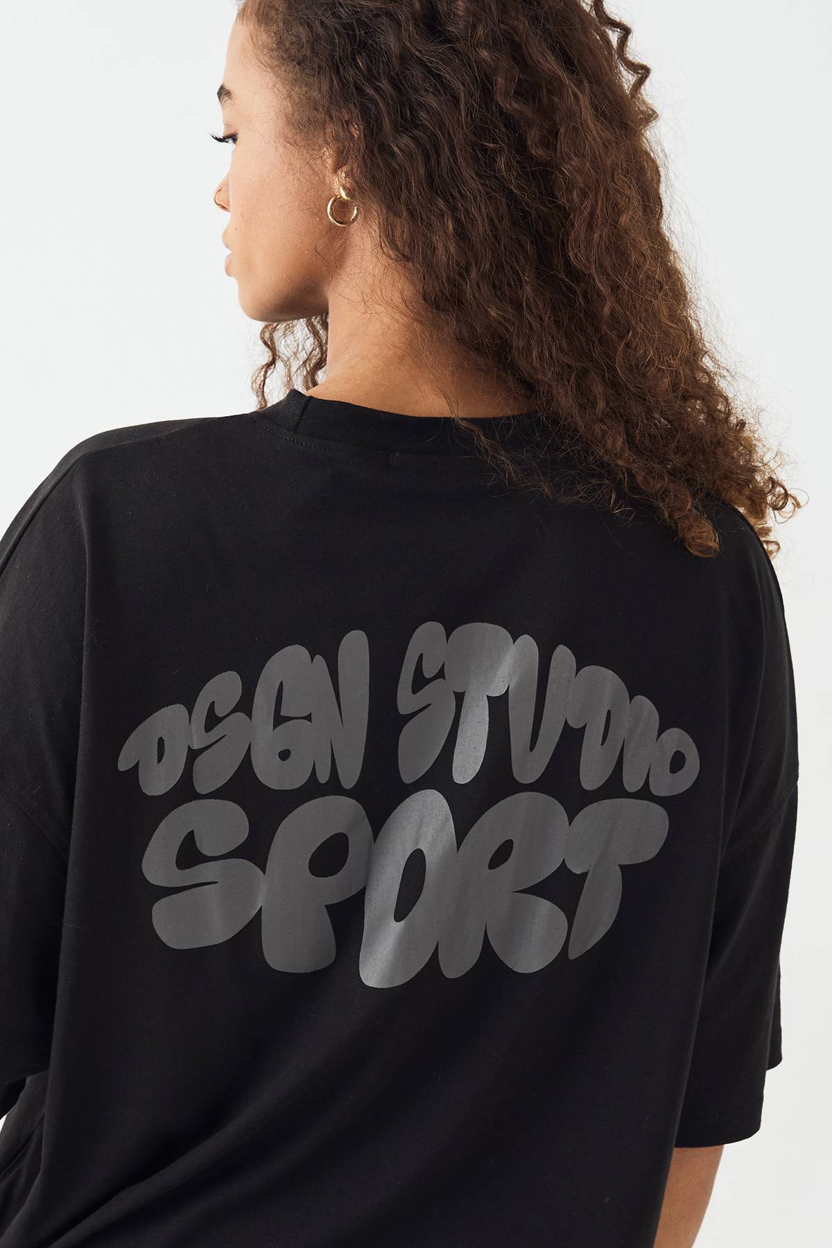 T-Shirt Oversize Imprimé Sport DSGN Studio