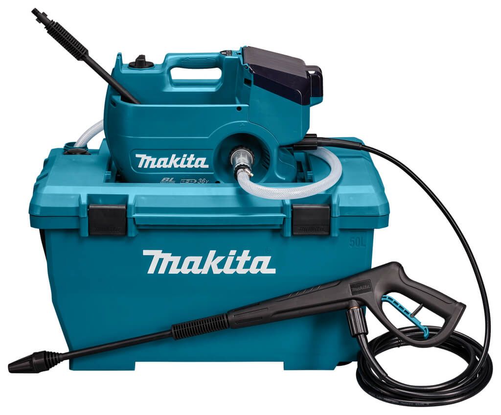 Makita DHW080ZK 2x18V Li-ion Hogedrukreiniger 80bar