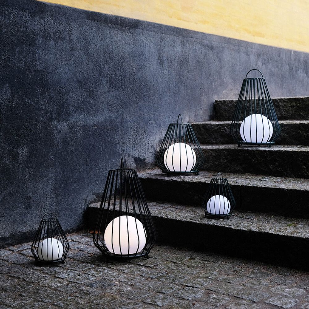 SOLCELLELAMPE DYBERG LARSEN EVESHAM SVART STOR