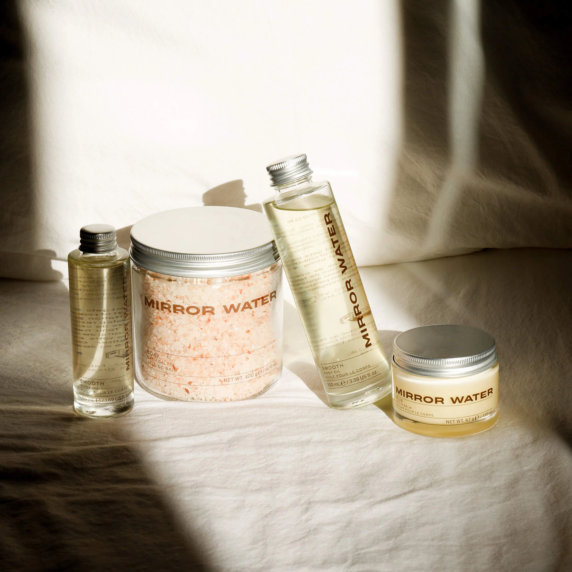 Mirror Water Soak Bath Salts Sels de Bain