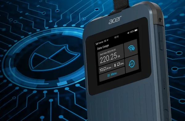 Acer Connect Enduro M3 - Mobilt hotspot - 5G LTE - Wi-Fi 5, Wi-Fi 6