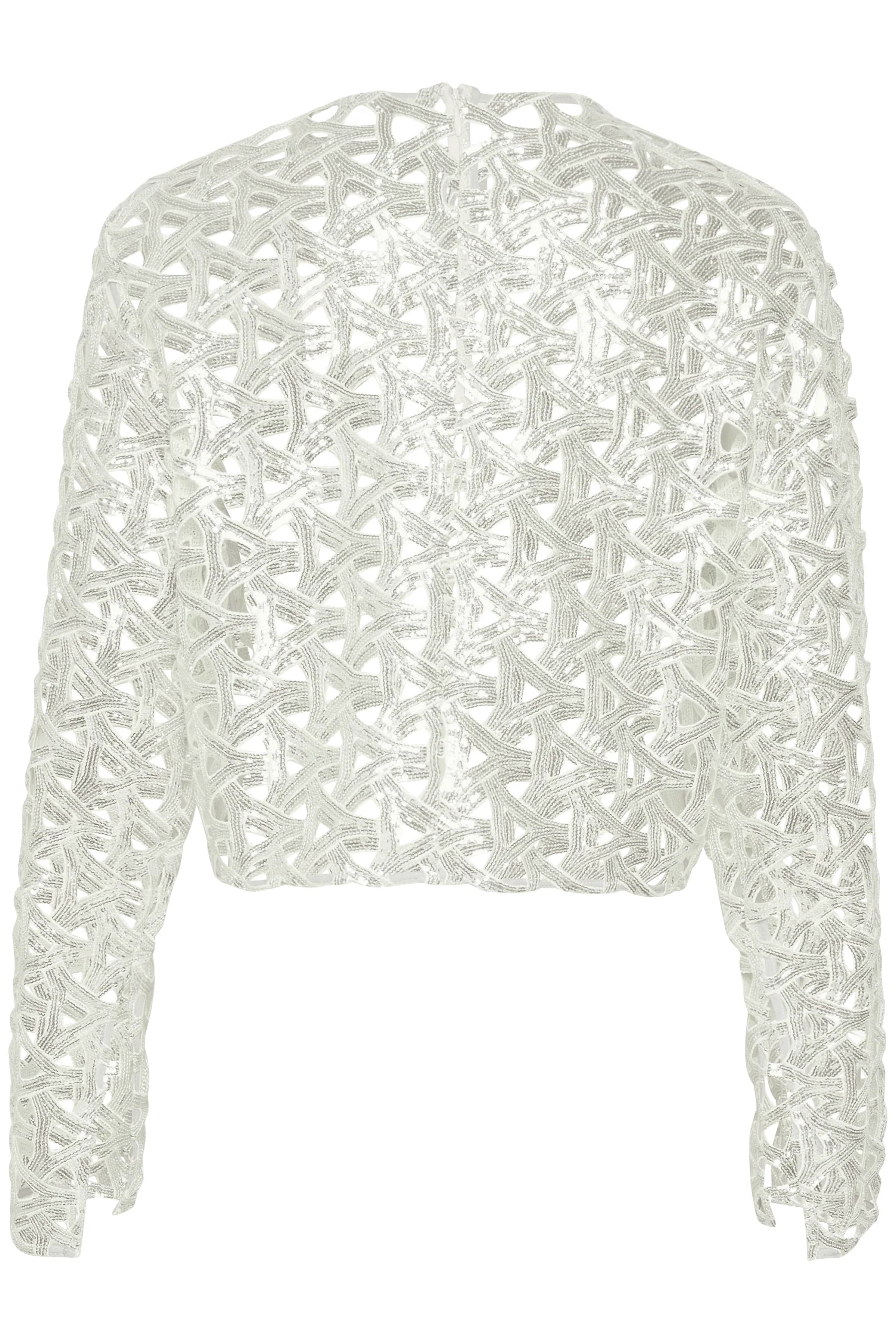 GESTUZ  AmeliaGZ LS bluse - Silvershine