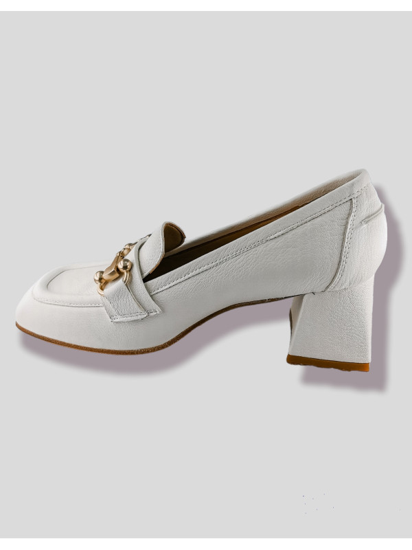 Mocassins E656E2 Pasman Bianco - Semerdjian