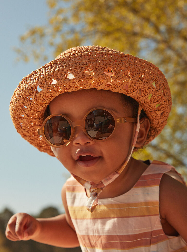 Chapeau de paille naturel