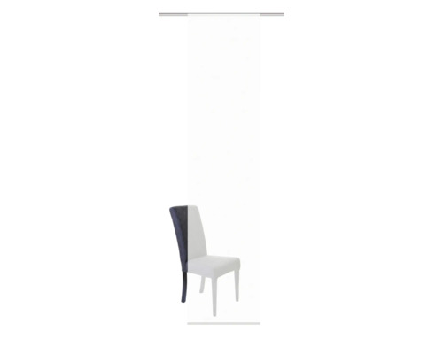 Rom schuifgordijn, voile, wit, 60x245 cm