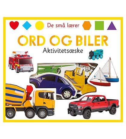 Alvilda Aktivitätsbox Box - De Små Lærer Ord og Biler - Dänisch