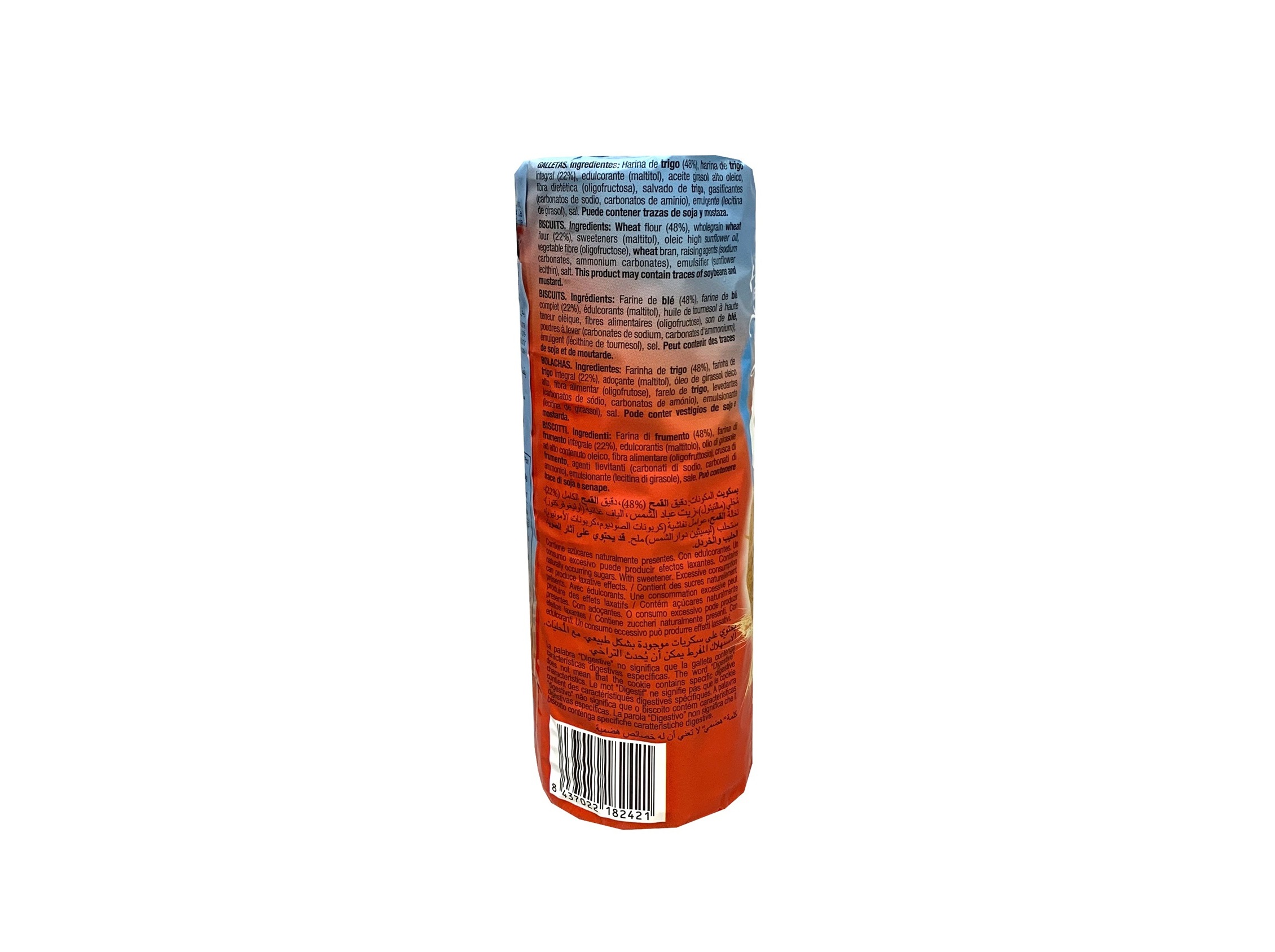 BOLACHAS FAMILY BISCUITS DIGESTIVE 0% AÇÚCAR 400G