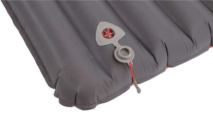 Robens PrimaCore 90 selbstaufblasende Matte warm rot  195 x 60 cm