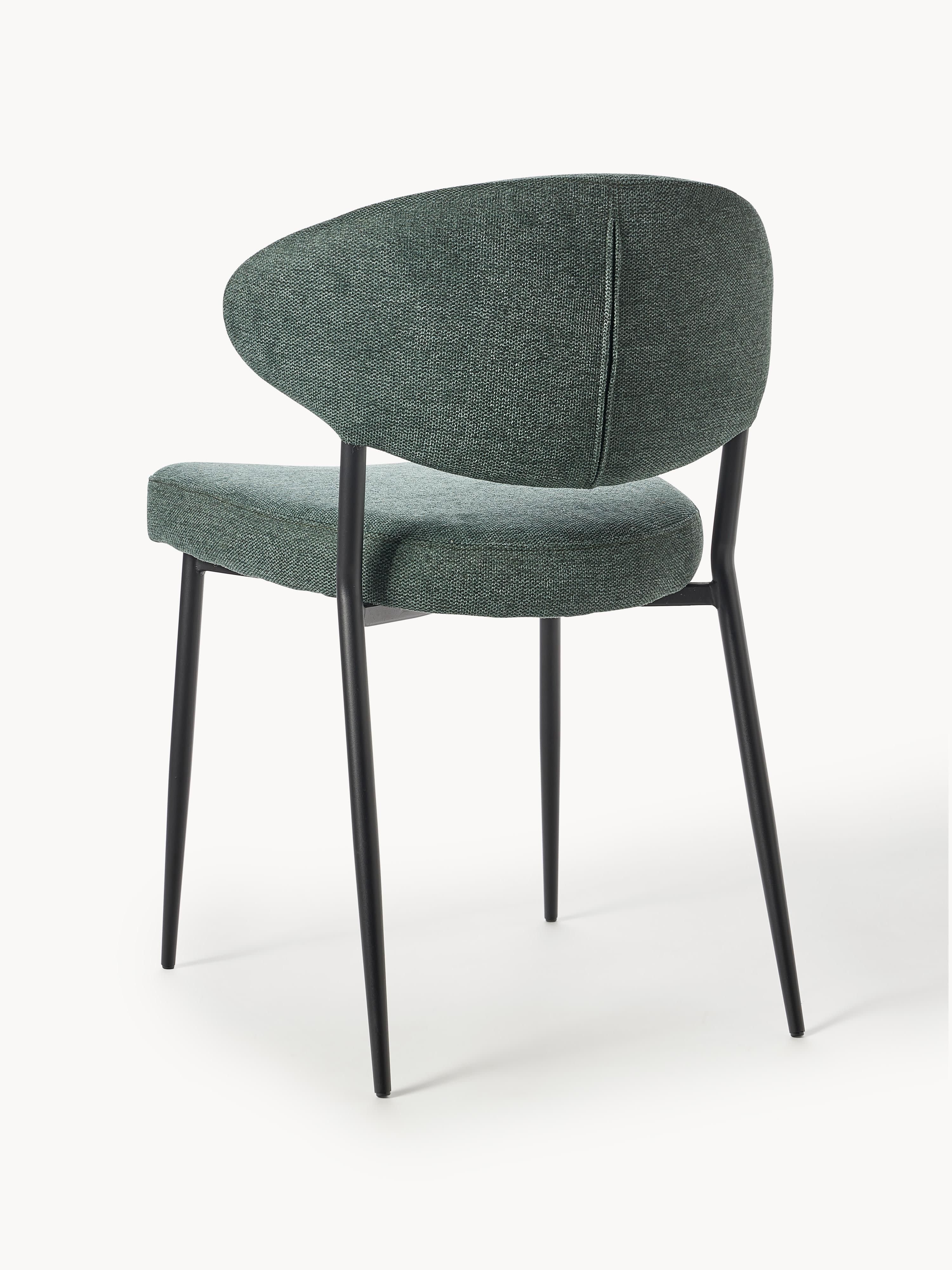 Gestoffeerde stoelen Adele, 2 stuks