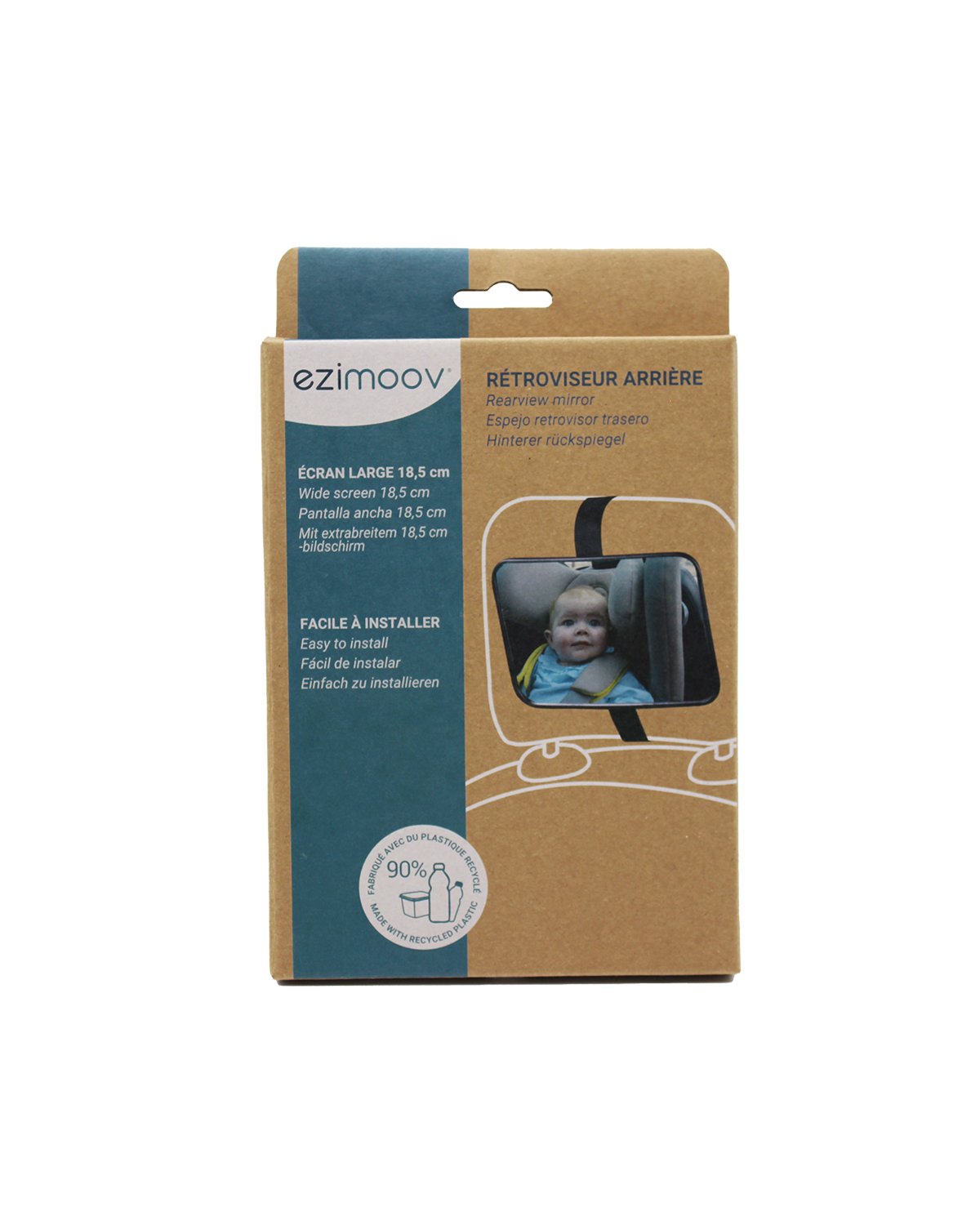 Ezimoov Bilspeil Baby – Baksetespeil | Ezi Classic Car Mirror