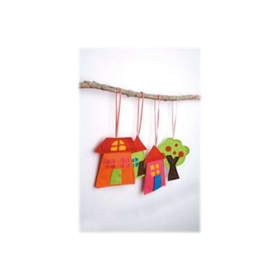Apli - 10 feuilles feutrines - coloris assortis