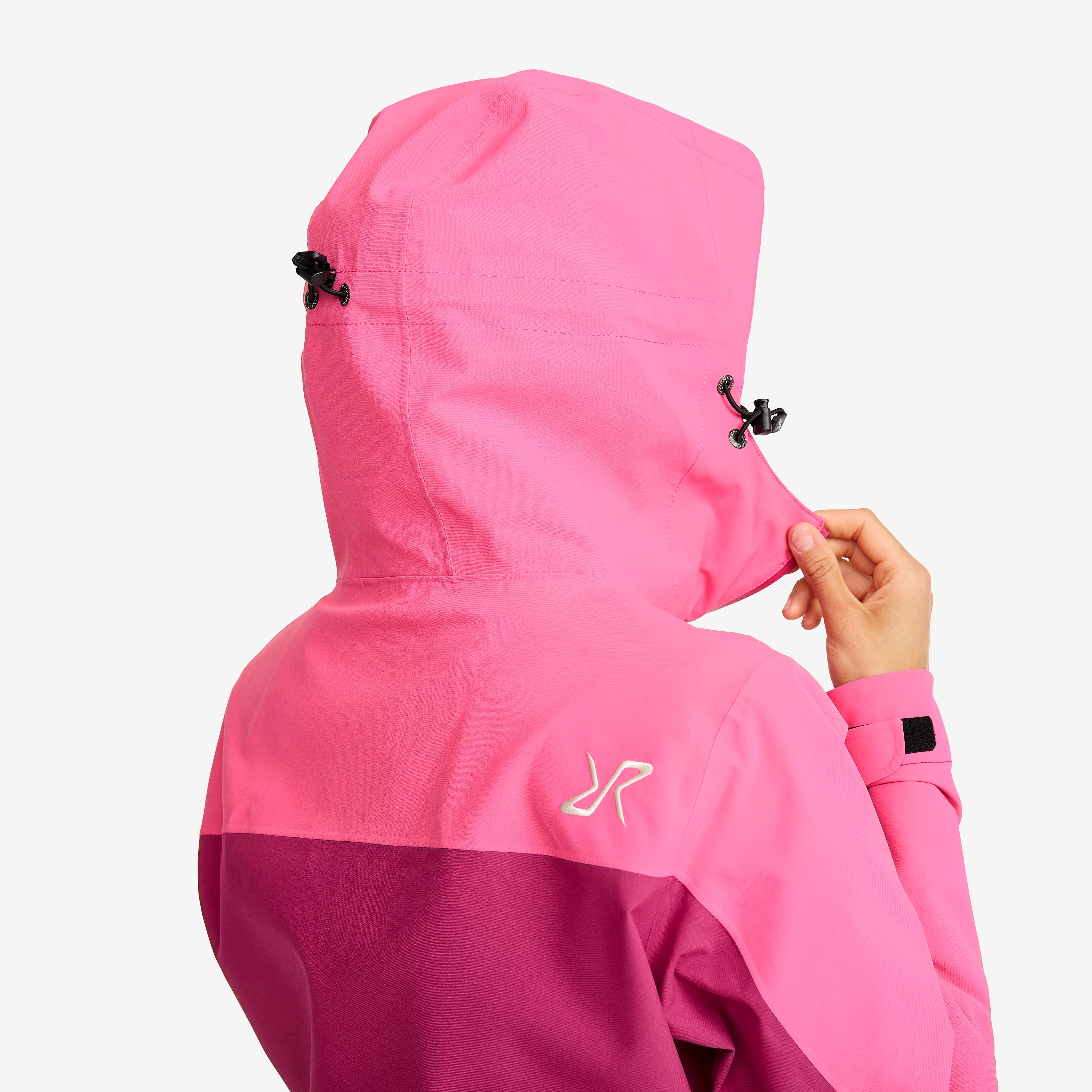 Silence Proshell 3L Jacket Dame Ibis Rose/Baton Rouge