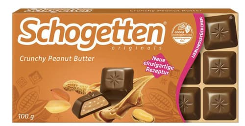 Schogetten Crunchy Peanut Butter