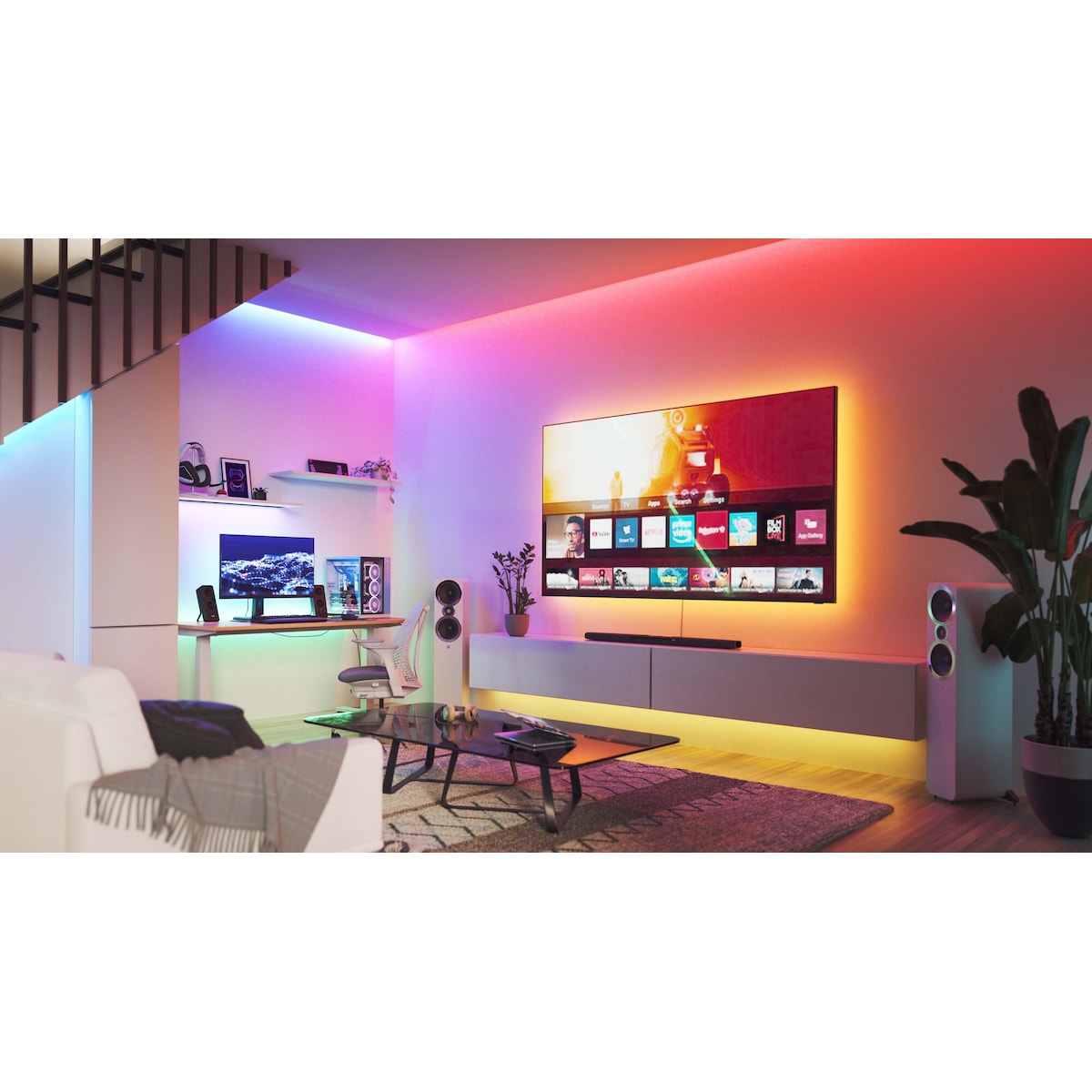 Nanoleaf Essentials Matter lysstripe utvidelsespakke (2m)