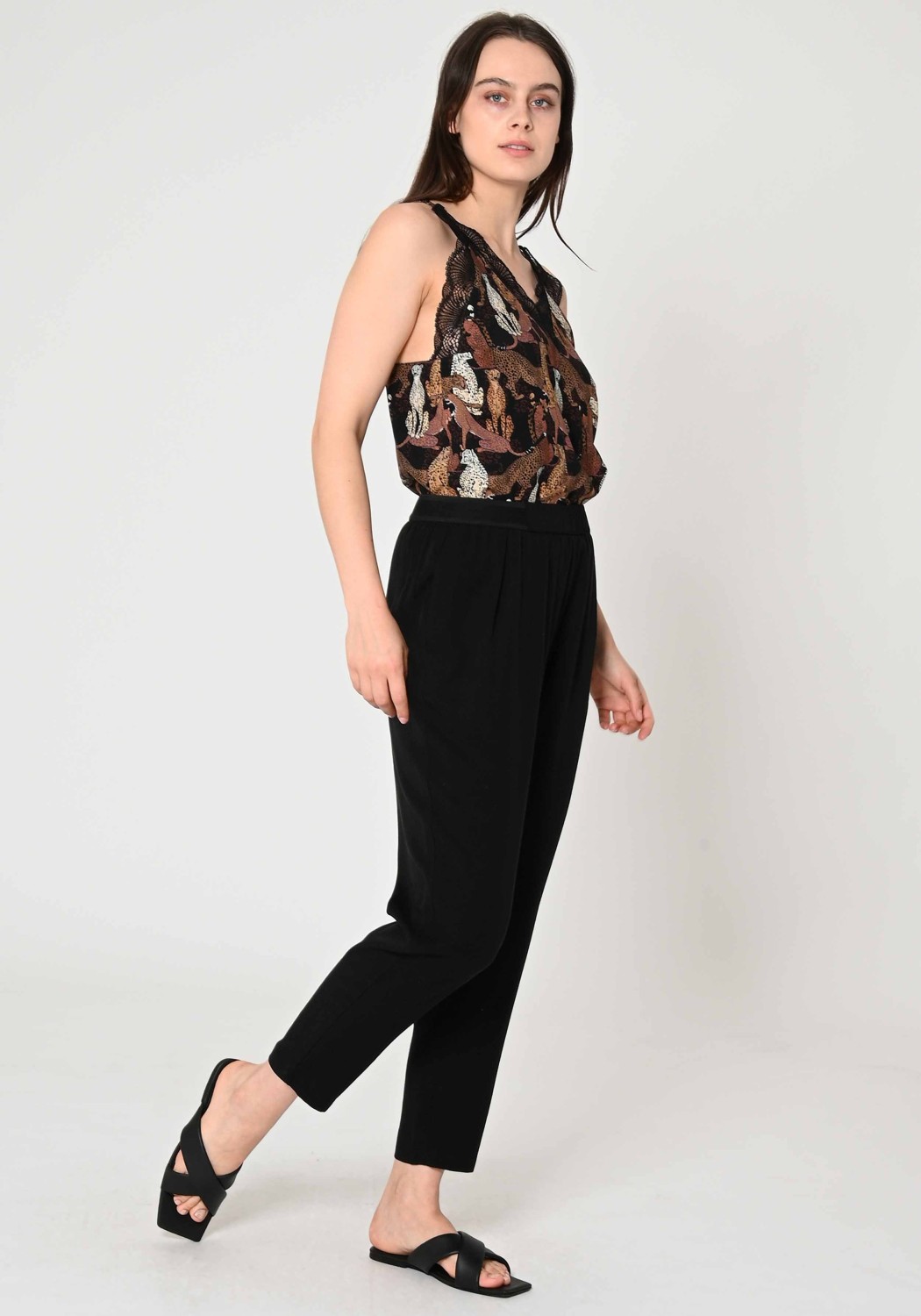 Lovjoi Hose Pants Viskla Black