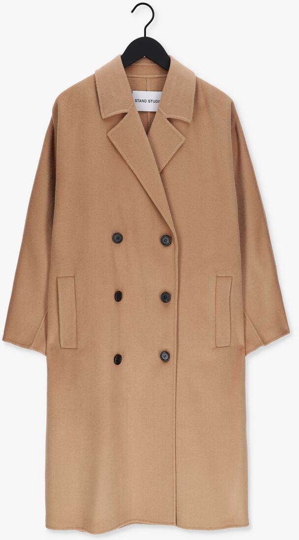 STAND STUDIO camel stand studio mantel mikaela coat