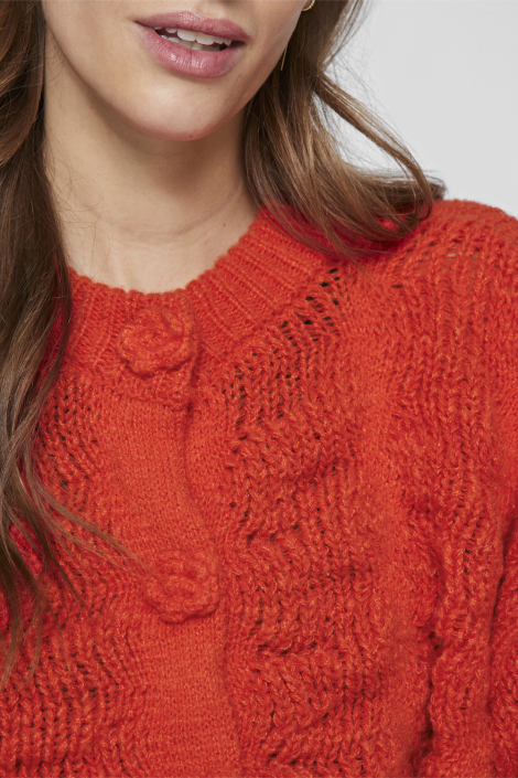 Vila rode dames vest