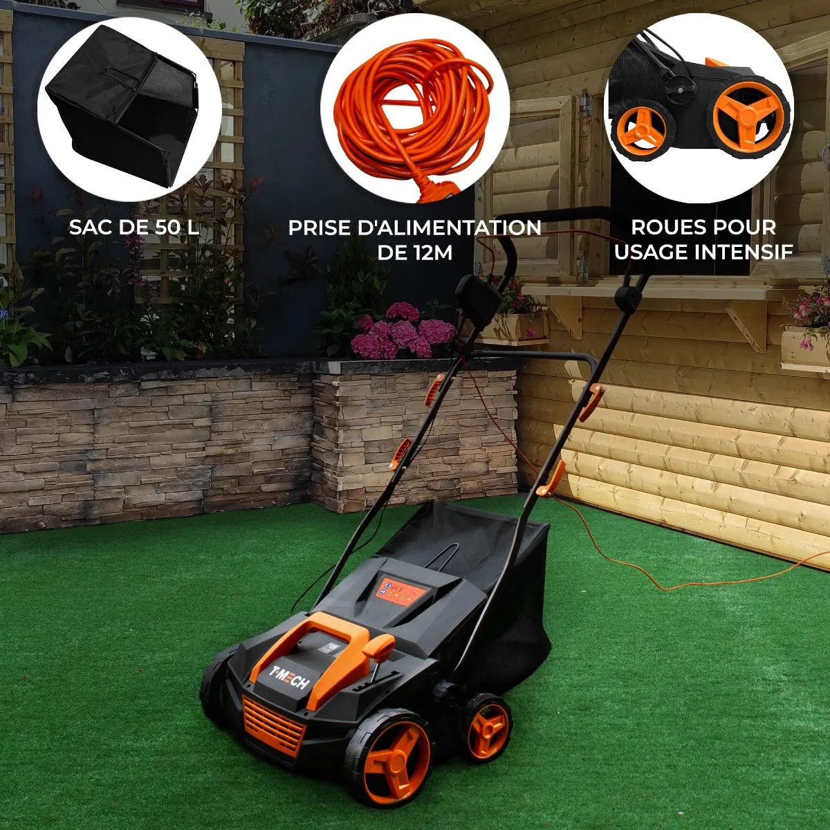 Monstershop Aspirateur gazon artificiel
