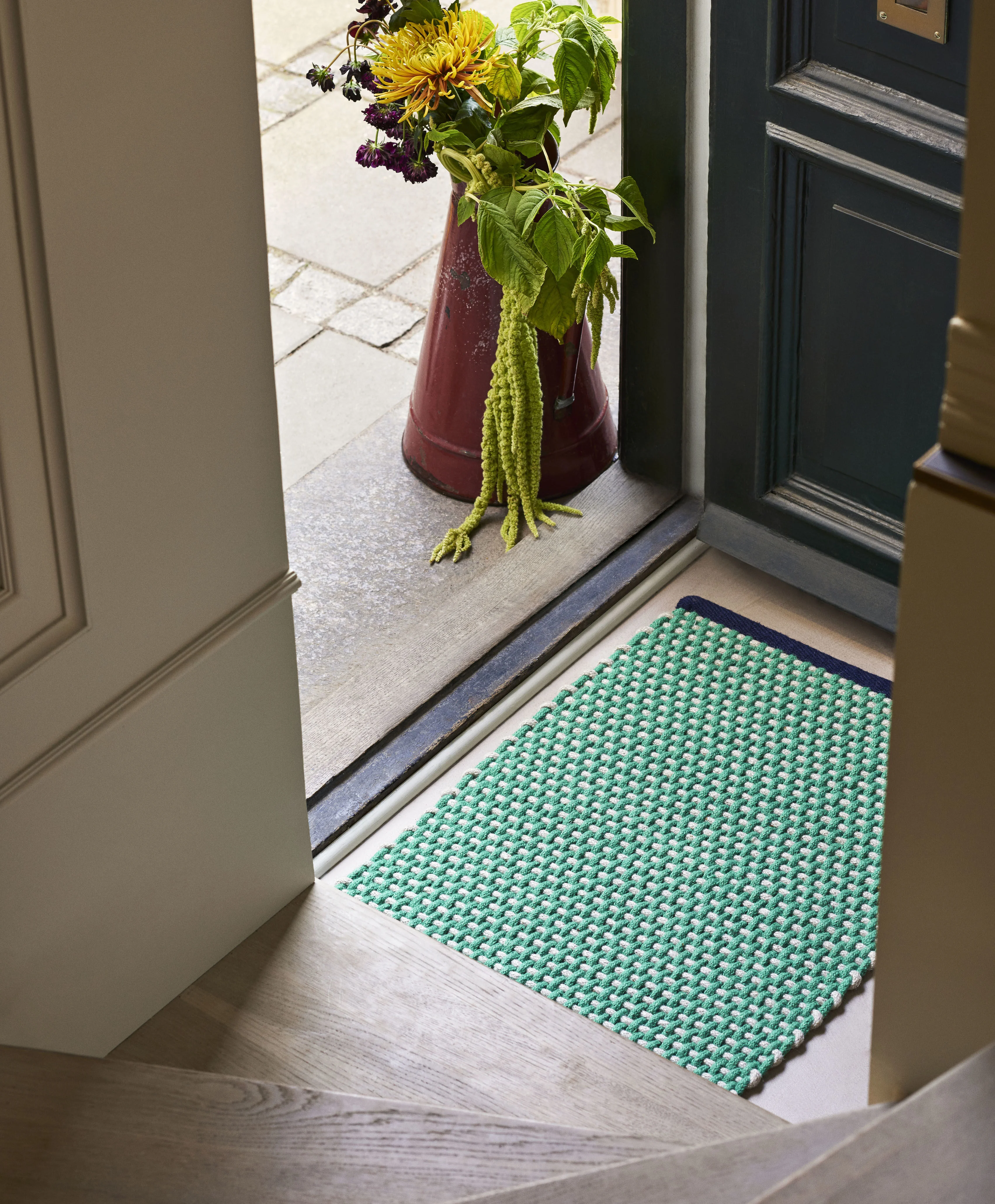 Tapis tissu | Vert