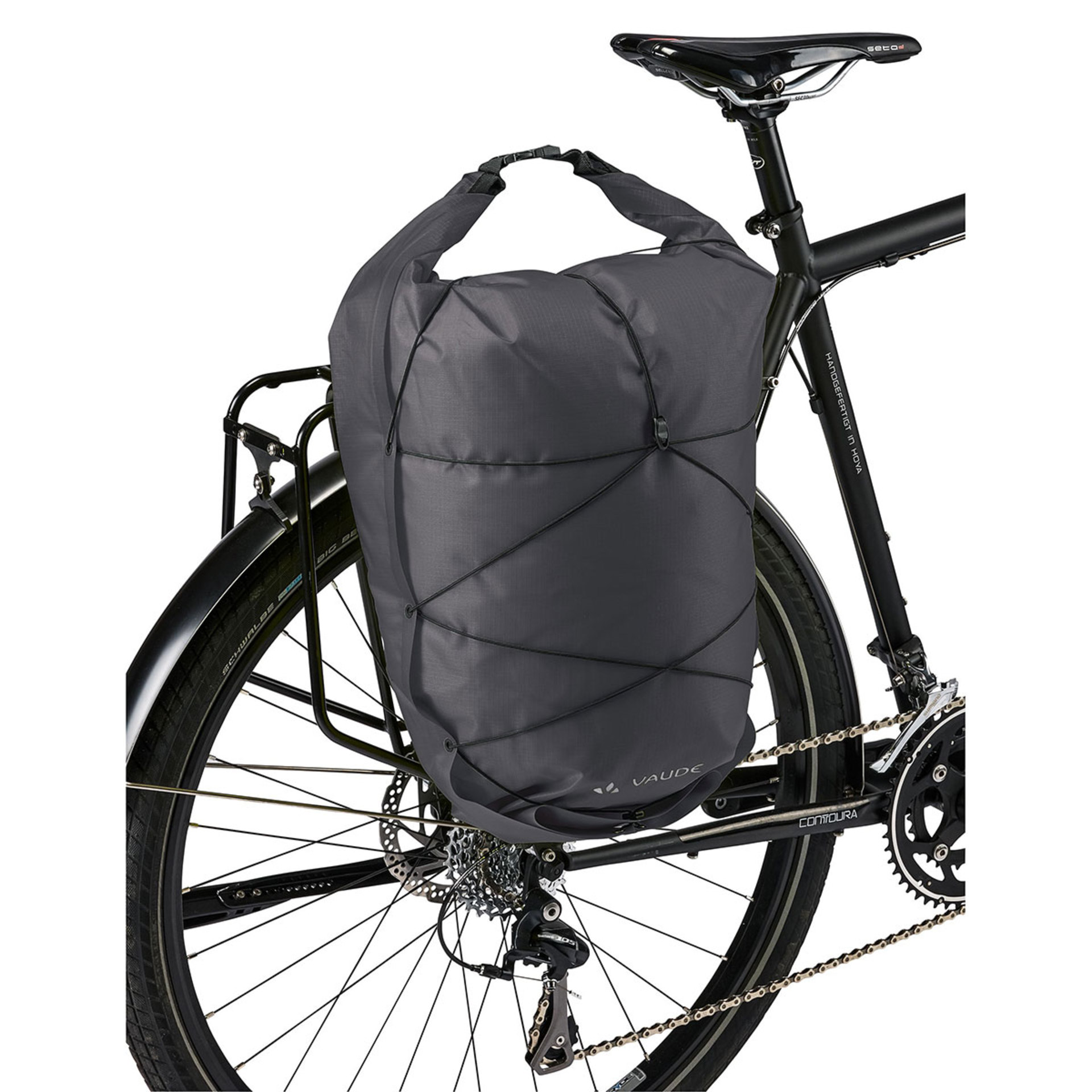 VAUDE Aqua Achtertas Zwart/Zwart