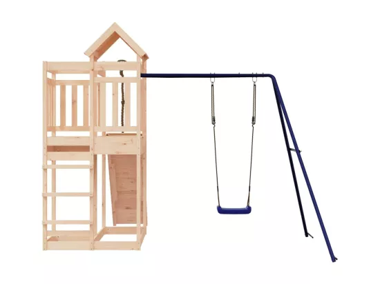 Aire de jeux d'extérieur bois de pin massif