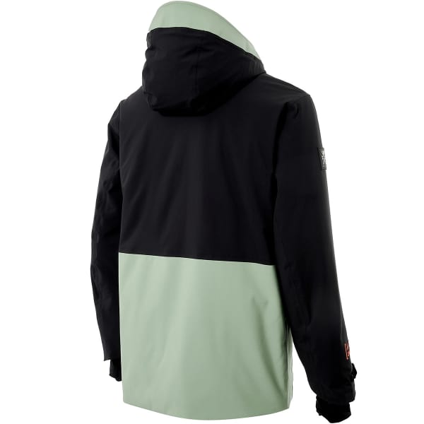 Veste de ski WATTS XREGULAR SAGE/FLUO ORANGE
